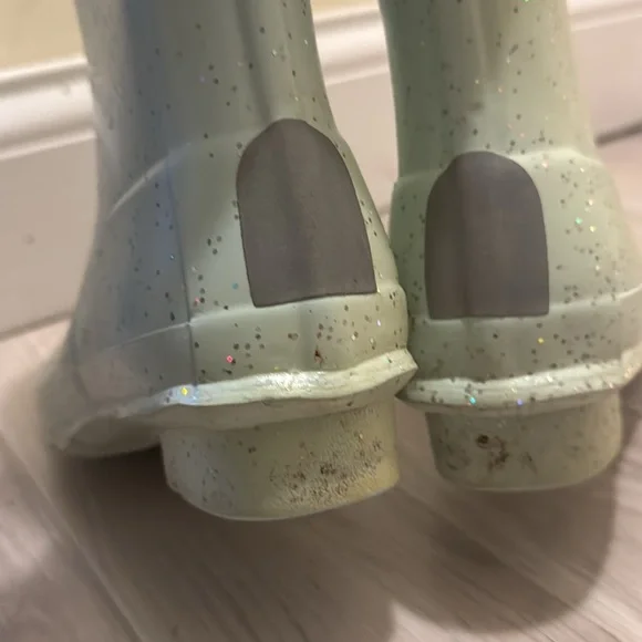 Hunter teal boots 4 girl - Picture 8 of 8